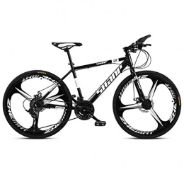 XBSLJ Mountain Bike XBSLJ Mountain Bikes, Mountain Bicycle, 21 / 24 / 27 / 30 Speed Double Disc Brake Full Suspension Anti-Slip, Suspension Fork, 26Inch Mountain Bike