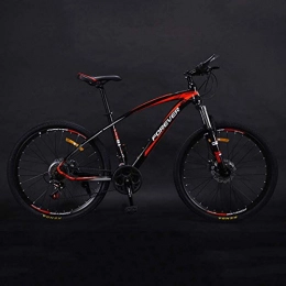 XBSLJ Mountain Bike XBSLJ Mountain Bikes, Mountain Bicycle, 26 Inch Front Suspension Mountain Bike Hydraulic Disc Brakes 21 / 24 / 27 / 30 Speed Alloy Mountain Bike