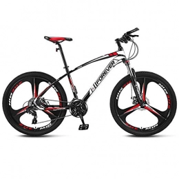 XBSLJ Mountain Bike XBSLJ Mountain Bikes, Mountain Bicycle, 26Inch Hard-Tail Mountain Bikes, Dual Disc Brake And Front Suspension Fork 21 / 24 / 27 Speed Folding Bicyc