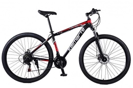 XCBY Mountain Bike,MTB Bicycle - 29 Inch Men's, Alloy Hardtail Mountain Bike, Mountain Bicycle with Front Suspension Adjustable Seat,21/24/27 Speed Red-27Speed