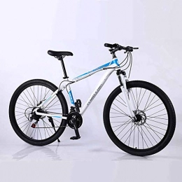 XER Bike XER Hardtail Mountain Bike Dual Suspension Mens Bike Shimano 21 Speeds 29inch Aluminum Frame Bicycle Disc Brakes, White