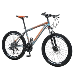 XUDAN Bike XUDAN Mountain Bike, 21 / 24 / 27 / 30 Speed, Dual Disc Brakes Are Easy To Assemble 24 / 26 Inch Sensitive Shifting And Shock Absorption Thick Tire Road Bike