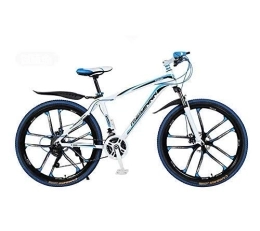 XYSQWZ Mountain Bike XYSQWZ Mountain Bike Bicycle Pvc And All Aluminum Pedals High Carbon Steel Alloy Frame Double Disc Brake 26 Inch Wheels For Outdoor Travel