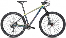 YANQ Mountain Bike YANQ Mountain Bike Carbon Fiber, XT27.5 inches 29 inches 22 Speed 33 Speed Double Disc Brake Men and Women Adults Bicycles Mountaineering Outdoor Guide, B, * 15in 27.5in
