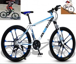 YGWLWL Bike YGWLWL 26-Inch Mountain Bike, Teen Variable-Speed Bicycle with Dual Disc Brake And High Carbon Steel Frame, Very Suitable for Outdoor Riding, A, 24speed