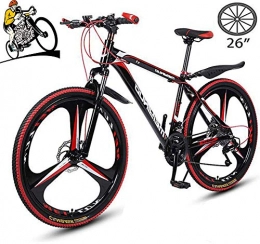 YGWLWL Mountain Bike YGWLWL 26Inch Variable-Speed Bicycle, Mountain Off-Road Bicycle, Road Bicycle with Dual Disc Brake And Aluminum Alloy Frame, Very Suitable for Outdoor Riding, 24speed