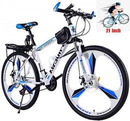 YGWLWL Bike YGWLWL Mens Mountain Bike, 26-Inch Disc Brake Bicycle, 21-Speed Variable-Speed Bicycle, Suitable for People with Height of 160~185 Cm, D