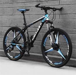 YOUSR Mountain Bike YOUSR Off-road Variable Speed Mountain Bicycle, 26 Inch Riding Damping Mountain Bike Black Blue 21 speed