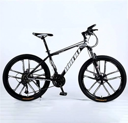 YQY Bike YQY Mountain Bike Bicycle Integrated Wheel 26 Inch Oil Brake Shock Absorber 30 Speed Male And Female Variable Speed Bicycle