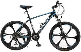 YUHT Mountain Bike YUHT Mountain Bike, Mountain bicycle 30 Speeds 26Inch 6-Spoke Wheels Aluminum Frame Bicycle City Commuter Bicycle Perfect for Road Or Dirt Trail Touring