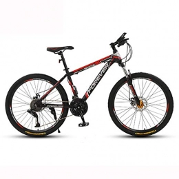 ZMCOV Mountain Bike ZMCOV 24 / 26 Inch Mountain Bikes, High-Carbon Steel Hardtail Mountain Bike, Mountain Bicycle with Front Suspension Adjustable Seat, 30 speed, 24Inch