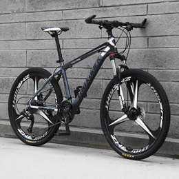 ZXCVB Bike zxcvb 21 / 24 Speed Bicycle with Full Suspension, 26in Carbon Steel Mountain Bike, Men and Women’s Variable Speed Trail Bike MTB