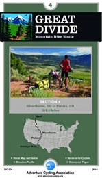  Mountain Biking Book Great Divide Mountain Bike Route #4: Silverthorne, Colorado - Platoro, Colorado (317 Miles)