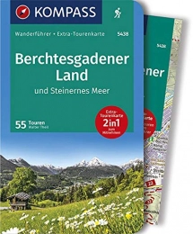 Kompass Mountainbike-Bücher KOMPASS Wanderführer Berchtesgadener Land und Steinernes Meer: Wanderführer mit Extra-Tourenkarte 1:35000, 55 Touren, GPX-Daten zum Download.