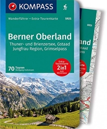  Mountainbike-Bücher KOMPASS Wanderführer Berner Oberland: Wanderführer mit Extra-Tourenkarte 1:65000, 70 Touren, GPX-Daten zum Download.