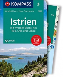  Bücher KOMPASS Wanderführer Istrien: Wanderführer mit Extra-Tourenkarte, 55 Touren, GPX-Daten zum Download.