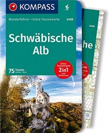 Kompass Bücher KOMPASS Wanderführer Schwäbische Alb: Wanderführer mit Extra-Tourenkarte 1:100.000, 75 Touren, GPX-Daten zum Download