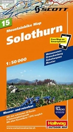 Hallwag Karten Verlag Mountainbike-Bücher MTB-Karte 14 Solothurn 1:50.000: Mountainbike Map (Hallwag Mountainbike-Karten)