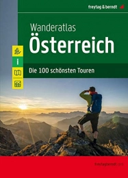 Mountainbike-Bücher Wanderatlas Österreich, Jubiläumsausgabe 2020: Die 100 schönsten Touren (freytag & berndt Wander-Rad-Freizeitkarten)