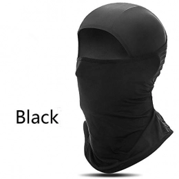 gongxi Outdoor mask cycling mask ice silk mask sunscreen sunscreen hood mask summer outdoor riding sunscreen windshield hood riding mask silk mask absorbs sunscreen and blocks sun (Black)