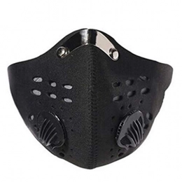HZHHH Mountain Bike Face Mask HZHHH Activated Carbon Mask, Cycling Mask, Mountain Bike Cycling Mask, Dustproof, Windproof And Warm, Black