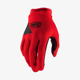 Unknown Mountain Bike Gloves 100% Men's Ridecamp Glove, Red, Xtra Large