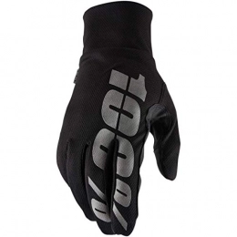 100 PERCENT Mountain Bike Gloves 100 Percent Unisex_Adult Hydromatic Brisker Gloves Black Md Special Occasion, Medium