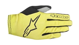 Alpinestars Mountain Bike Gloves Alpinestars Men's Aero 2 Gloves, Acid Yellow / Black, X-Large
