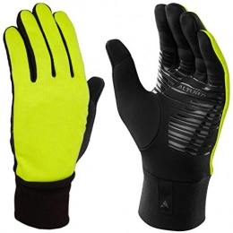Altura Clothing Altura Micro Fleece Thermal Windproof Cycling Gloves - Yellow, XL / Bicycle Cycle Bike Ride Mountain Road Hand Wear Long Full Finger Glove Mitten Mitt Pair Winter Chill Adult Unisex Insulated Warm