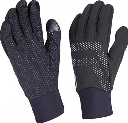 BBB Cycling Clothing BBB Cycling Unisex's Gloves RaceShield WB 2.0 | Windproof Outdoor Touchscreen Non-Slip | Men and Women | MTB Road Bike Urban Cycling | BWG-33 S, Black, S