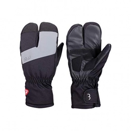 BBB Cycling Clothing BBB Cycling Unisex's Gloves Subzero 2 x 2 | Water and Cold Resistant Touchscreen Non-Slip | Men and Women | MTB Road Bike Urban Cycling | BWG-35 XXXL, Black