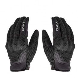 CFCYS Mountain Bike Gloves Cycling Gloves Full Finger, Touchscreen Cycling Gloves Full Finger Mountain Bike Gloves With Pad Anti-Slip Shock-Absorbing Breathable, Mtb Gloves For Men Women, Black, M