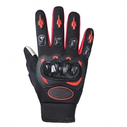 SXRDZ Mountain Bike Gloves Cycling Gloves MTB Mountain Bike Breathable Touchscreen Fingers Glove for Men Women Keep warm Windproof gloves Casual damping Gloves for Camping Cycling Running (Color : Pink, Size : M)