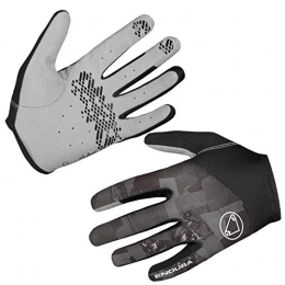 Endura Mountain Bike Gloves Endura Men's Hummvee Lite Full Fingered Cycling Glove II Grey Camo, XX-Large