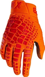 Fox Clothing Fox 360 Gloves Grav – Orange, Size XL