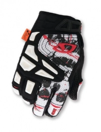Giro Clothing Giro Remedy Mountain Biking Gloves, White / Black / Red, Medium