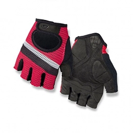 Giro Clothing Giro Unisex – Adult SIV Cycling Gloves Bright Red / Stripe XS