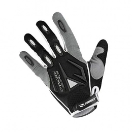 GIST Velo Adult Long Shield Mountain Bike Gloves Black/Grey XL (Pair)