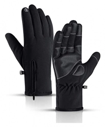 Wzqwzj Clothing Gloves Bicycle Gloves Unisex Cycling Gloves Outdoor Sport Thicken Gloves Full Finger Winter Waterproof Windproof Touchscreen Ski Mountain Bike Gloves Breathable Winter Sport Gloves outdoor gloves