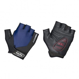 GripGrab Clothing GripGrab Unisex's ProGel Padded Anti Slip Short Finger Summer Cycling Gloves Comfortable Cushioned Fingerless Multiple Colours, Navy Blue, XXL