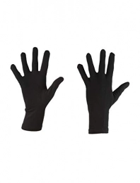 Icebreaker Mountain Bike Gloves Icebreaker Unisex Oasis Hand Wear Glove Liners - Black, Medium