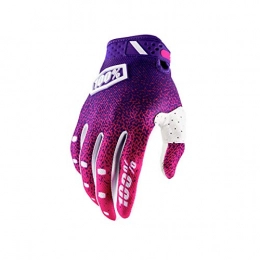 Inconnu Clothing Inconnu 100% Ridefit Unisex Adult MTB Glove, Pink / Purple
