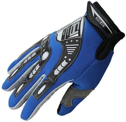Lapdesks Mountain Bike Gloves Lapdesks GGJIN Gloves Cycling Bicycle Men Women Full Finger Sport Shockproof MTB Bicycle Gloves Work Gloves (Color : Gray, Size : M) (Color : Blue, Size : Medium)