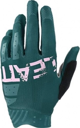Leatt Mountain Bike Gloves Leatt Women's Gants MTB 1.0 Femme GripR Cycling Gloves, Jade Green, Medium