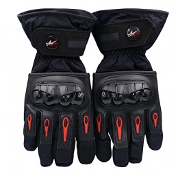 LDD OUTDOOR Clothing Motorbike Gloves, Full Finger Outdoor Riding Gloves with Touch Screen Waterproof for Cycling Wrestling Mountaineering Sports Fitness Men And Women Universal, XL