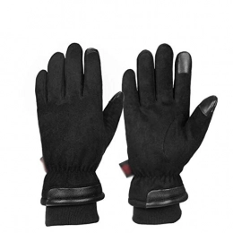 SHX Mountain Bike Gloves Motorcycle Gloves, Touch Screen Hard Knuckle Full Finger Gloves, Outdoor Waterproof Gloves, for Outdoor Mountain Bike Motorcycle MTB, XL