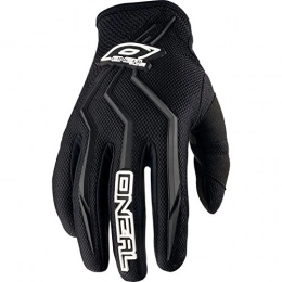 Oneal Mountain Bike Gloves Oneal Men's Element Full Finger Mountain Enduro Motocross Dirt Bike Gloves, Black, X-Large
