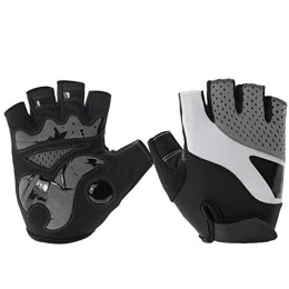 oofay Clothing oofay Outdoor Riding Gloves Half Finger Breathable Cushioning Pad Sun Protection Bicycle Riding Gloves, L