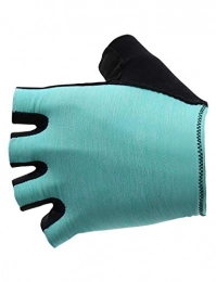 Santini Mountain Bike Gloves Santini 365 Men's Classe Short Finger Gloves, Aqua, 2X-Large