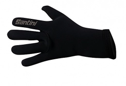 Santini Mountain Bike Gloves Santini Sp593Neo Blast Neoprene Winter Gloves - Black, Small
